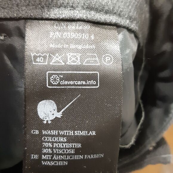 Monki Grey Tailored Tapered Slacks - Picture 8 of 11